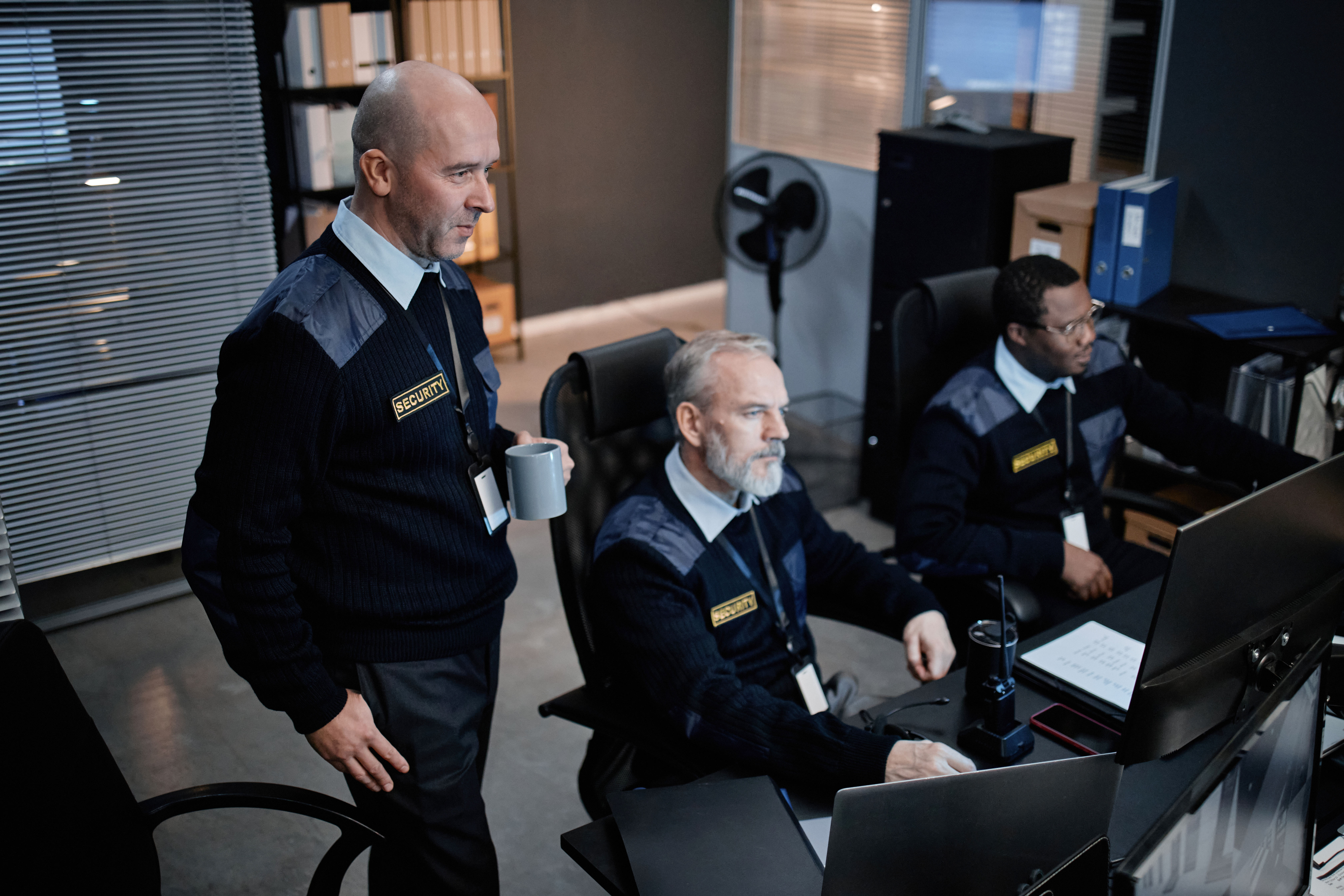 Security services control room